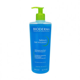Bioderma Sebium Gel Moussant Foaming Cleanser For Oily Skin 500ml